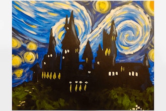 BYOB Painting: Hogwart's Starry Night (Astoria)